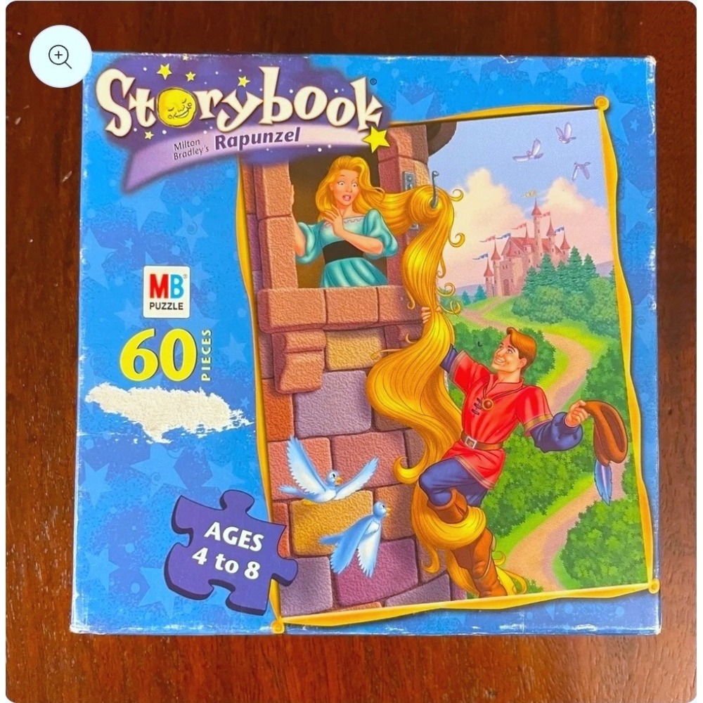 Milton Bradley Storybook Rapunzel Puzzle 60 Piece Kids Ages 4-8
